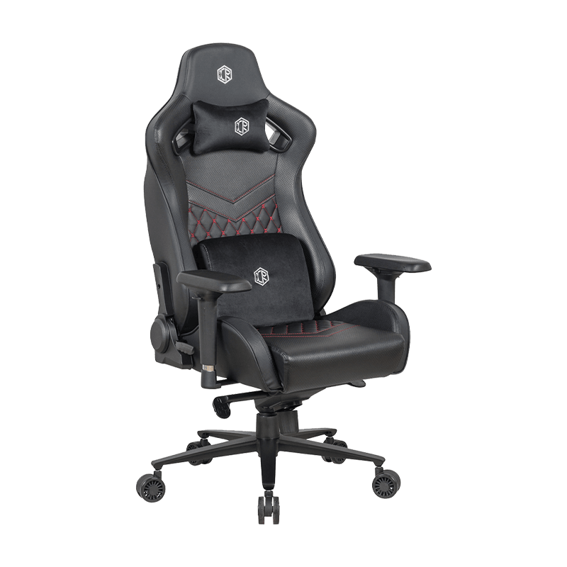 RXGAMER RX-2112 2D アームレスト PU レザー回転コンピュータ ゲーミング チェア