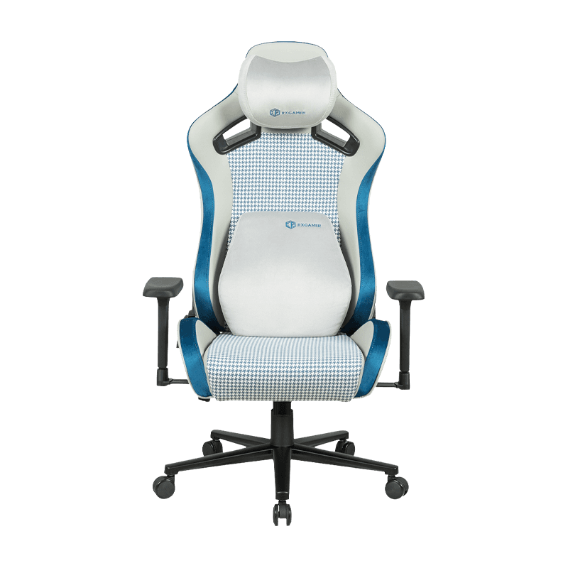RXGAMER RX-2173 高さ調節可能なリクライニングファブリックゲーミングチェア